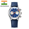 ★India Warehouse★ADDIESDIVE 38mm VK64 Racing-Inspired Chronograph Watch AD2529