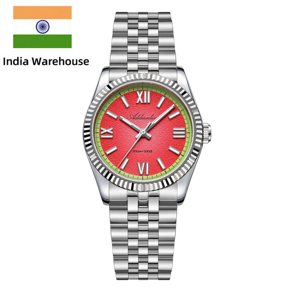 ★India Warehouse★ADDIESDIVE 36mm VH31 Summer Edition Quartz Watch AD2535