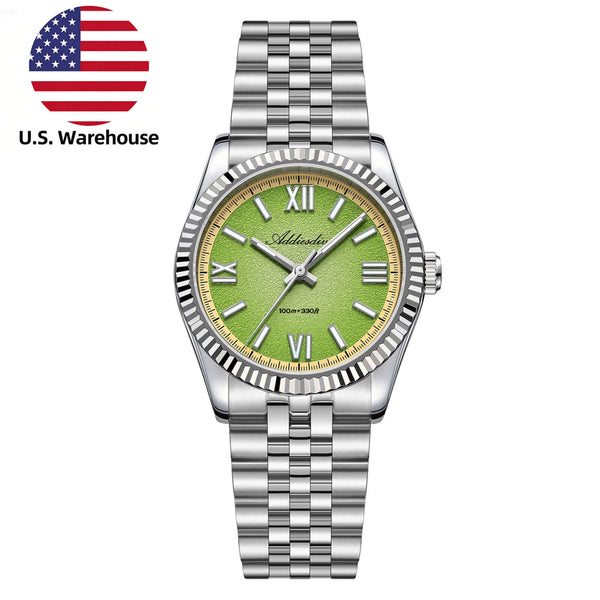 U.S. Warehouse -ADDIESDIVE 36mm VH31 Summer Edition Quartz Watch AD2535