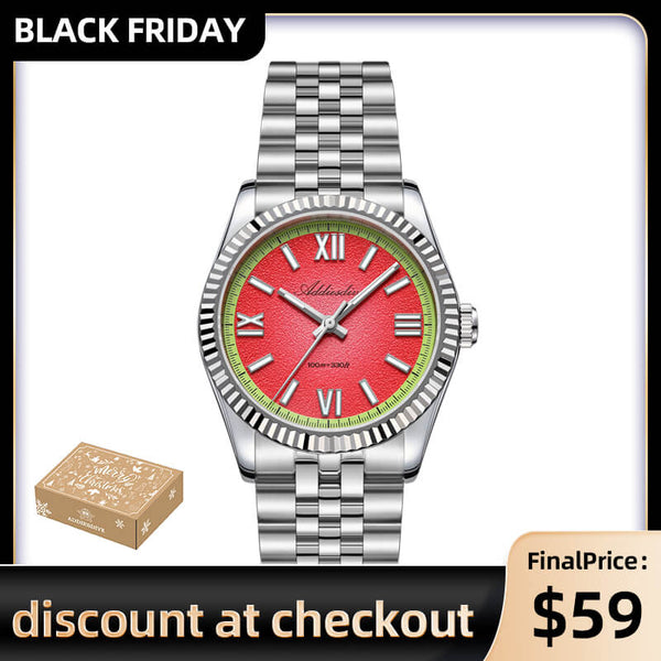 ★Black Friday★ADDIESDIVE 36mm VH31 Summer Edition Quartz Watch AD2535