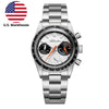 U.S. Warehouse -ADDIESDIVE 37mm VK63 Racing Chronograph Quartz Watch AD2539