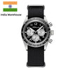 ★India Warehouse★ADDIESDIVE 37mm 0S20 Triple-Register Chronograph Watch AD2543