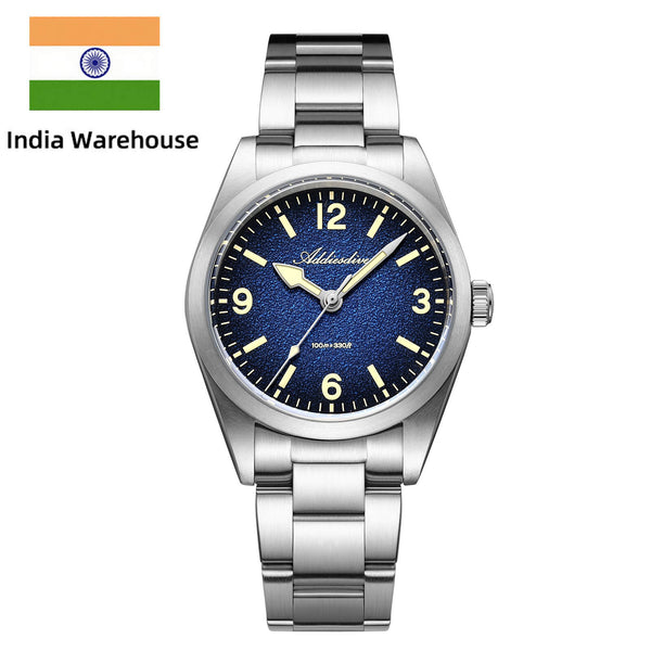 ★India Warehouse★ADDIESDIVE 36mm C3 Vintage Quartz Watch AD2544