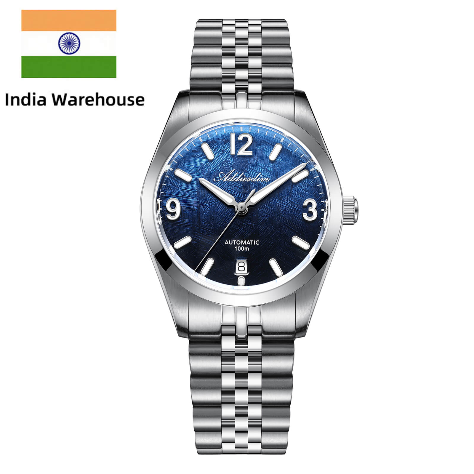 ★India Warehouse★Addiesdive 39mm Luxury Automatic Watch AD2547