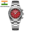 ★India Warehouse★ADDIESDIVE 37mm 0s20 Chronograph Watch AD2552