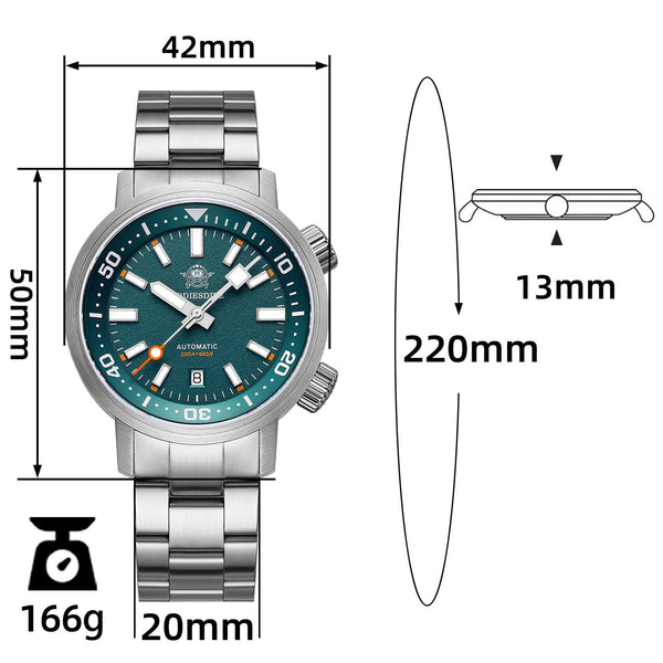 ★New Arrival★Addiesdive Diver’s Automatic Watch with Internal Rotating Bezel AD2541