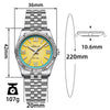 ★India Warehouse★ADDIESDIVE 36mm VH31 Summer Edition Quartz Watch AD2535