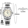 U.S. Warehouse -ADDIESDIVE 38mm GMT Quartz Watch AD2063