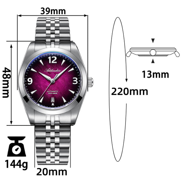 🔥New Arrival🔥Addiesdive 39mm Luminara 8215 Automatic Watch AD2560