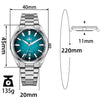 AddiesKIN 40mm Cameo Shell Relief Dial ST2130 Luxury Automatic Watch K014