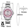 Addies Classic 36mm Stainless Steel Quartz Watch AW25914