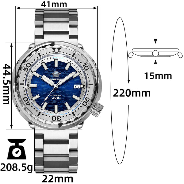 ★Flash Sale★Addiesdive Tuna Diver Automatic Watch AD2098