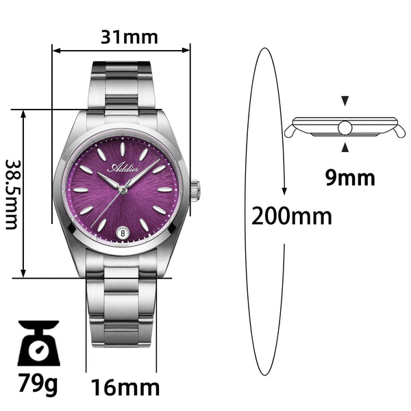 Addies 31mm Women's Luxury Quartz Watch AW25907