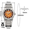 AddiesKIN K004 "Waffle Elegance" Automatic 9015 Men’s Watch