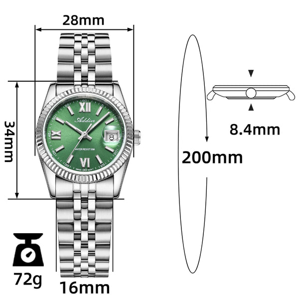 U.S. Warehouse -Addies 28mm Women’s Luxury Quartz Watch AW25901