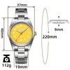 ★India Warehouse★ADDIESDIVE 36mm Super 2035 Movement Quartz Watch AD2521