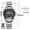 U.S. Warehouse -ADDIESDIVE Stainless Steel Sub Dive Watch AD2078