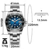 U.S. Warehouse -ADDIESDIVE Stainless Steel Sub Dive Watch AD2078