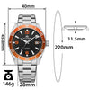 AddiesKIN 40mm Luxury Miyota 9015 Men’s Watch K009