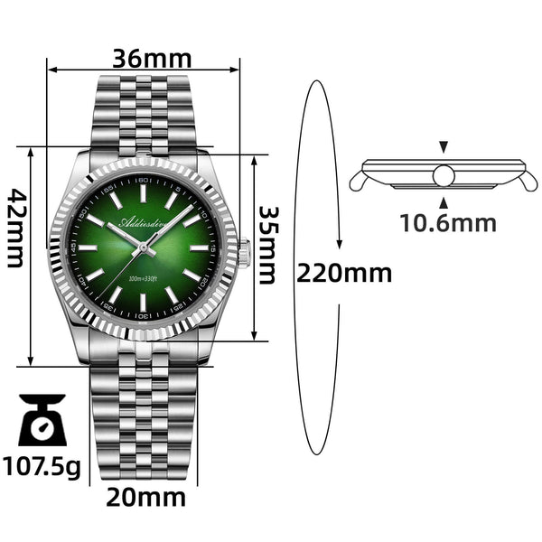 ★Holiday Sale★Couple Watch Set – 36mm Men & 28mm Women Matching Watches