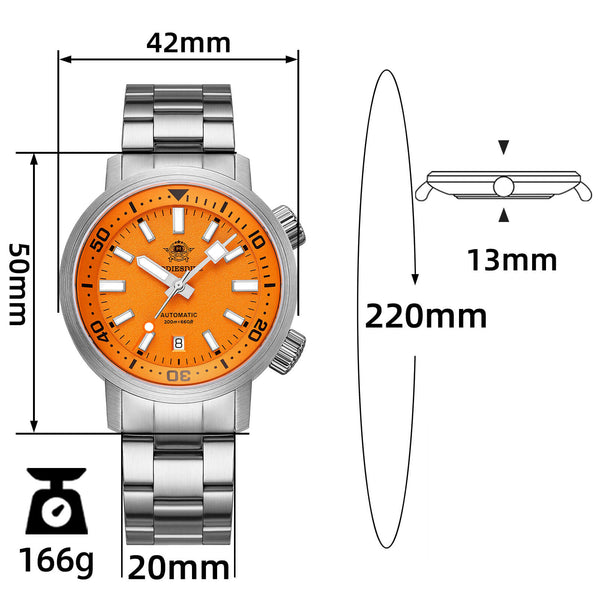 ★New Arrival★Addiesdive Diver’s Automatic Watch with Internal Rotating Bezel AD2541