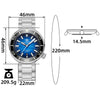 ★SuperDeals★Addiesdive 46mm 1000m Dive Watch AD2069