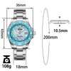 Addies Classic 36mm Stainless Steel Quartz Watch AW25914