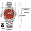AddiesKIN 40mm Natural Stone Dial Miyota 9015 Luxury Automatic Watch K010