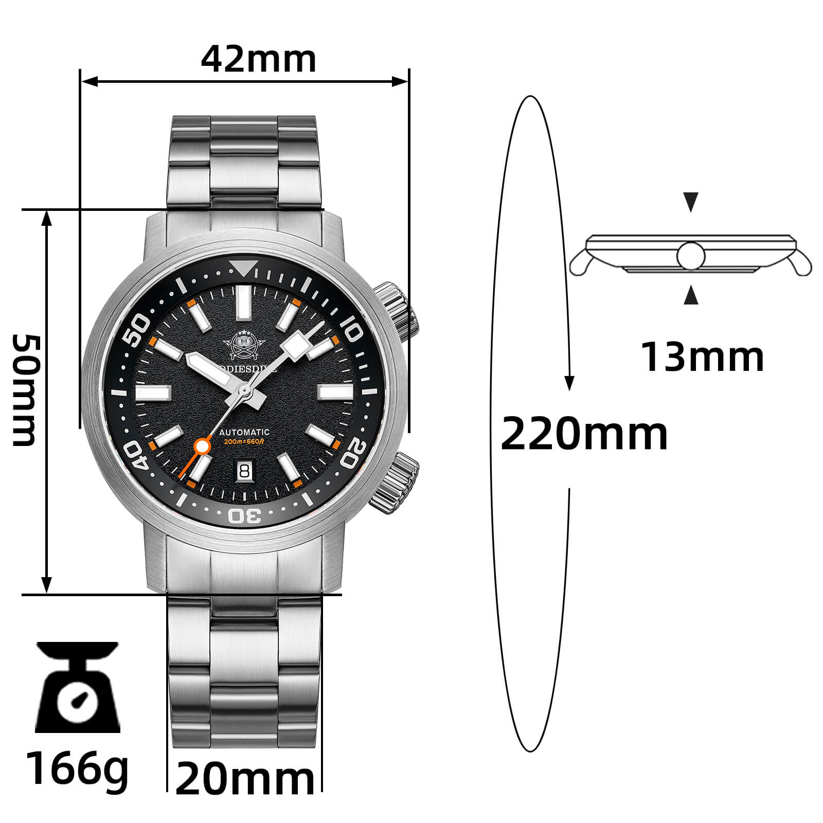 ★New Arrival★Addiesdive Diver’s Automatic Watch with Internal Rotating Bezel AD2541