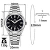 AddiesKIN 40mm Natural Stone Dial Miyota 9015 Luxury Automatic Watch K010