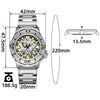 ADDIESDIVE OceanMonster Dive Watch AD2103-skeleton
