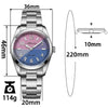 🔥New Arrival🔥ADDIESDIVE 36mm Color Block Dial Quartz Watch AD2555 Sapphire Crystal