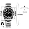 U.S. Warehouse -ADDIESDIVE 39mm Quartz Watch with Bi-directional Rotating Bezel AD2068