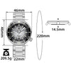 ★SuperDeals★Addiesdive 46mm 1000m Dive Watch AD2069