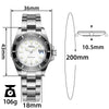 Addies Luxury Stainless Steel Quartz Watch AW25902