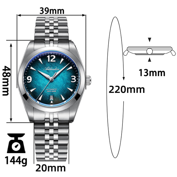 🔥New Arrival🔥Addiesdive 39mm Luminara 8215 Automatic Watch AD2560