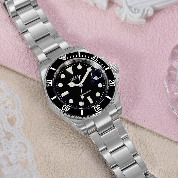 Addies Luxury Stainless Steel Quartz Watch AW25902