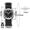 ADDIESDIVE 36mm VH31 Retro Pilot Field Watch AD2079