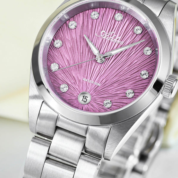 Addies Classic 31mm Sapphire Crystal Quartz Watch AW25916