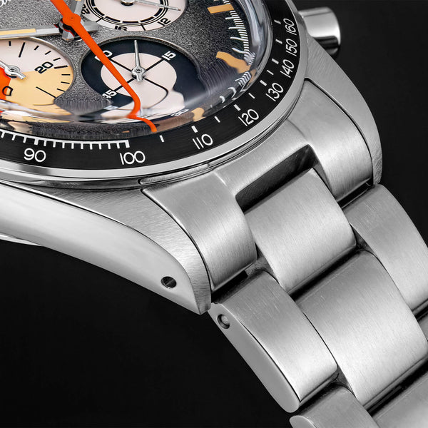★India Warehouse★ADDIESDIVE 37mm Luxury Quartz Chronograph Watch AD2551