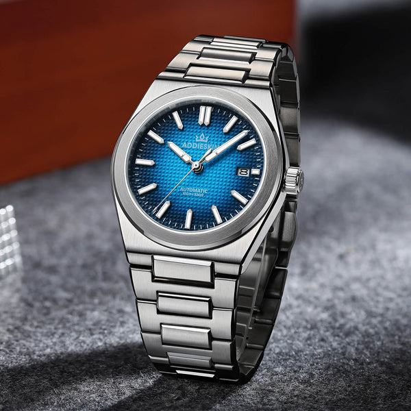 AddiesKIN K004 "Waffle Elegance" Automatic 9015 Men’s Watch