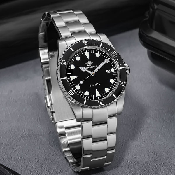 U.S. Warehouse -ADDIESDIVE 39mm Quartz Watch with Bi-directional Rotating Bezel AD2068