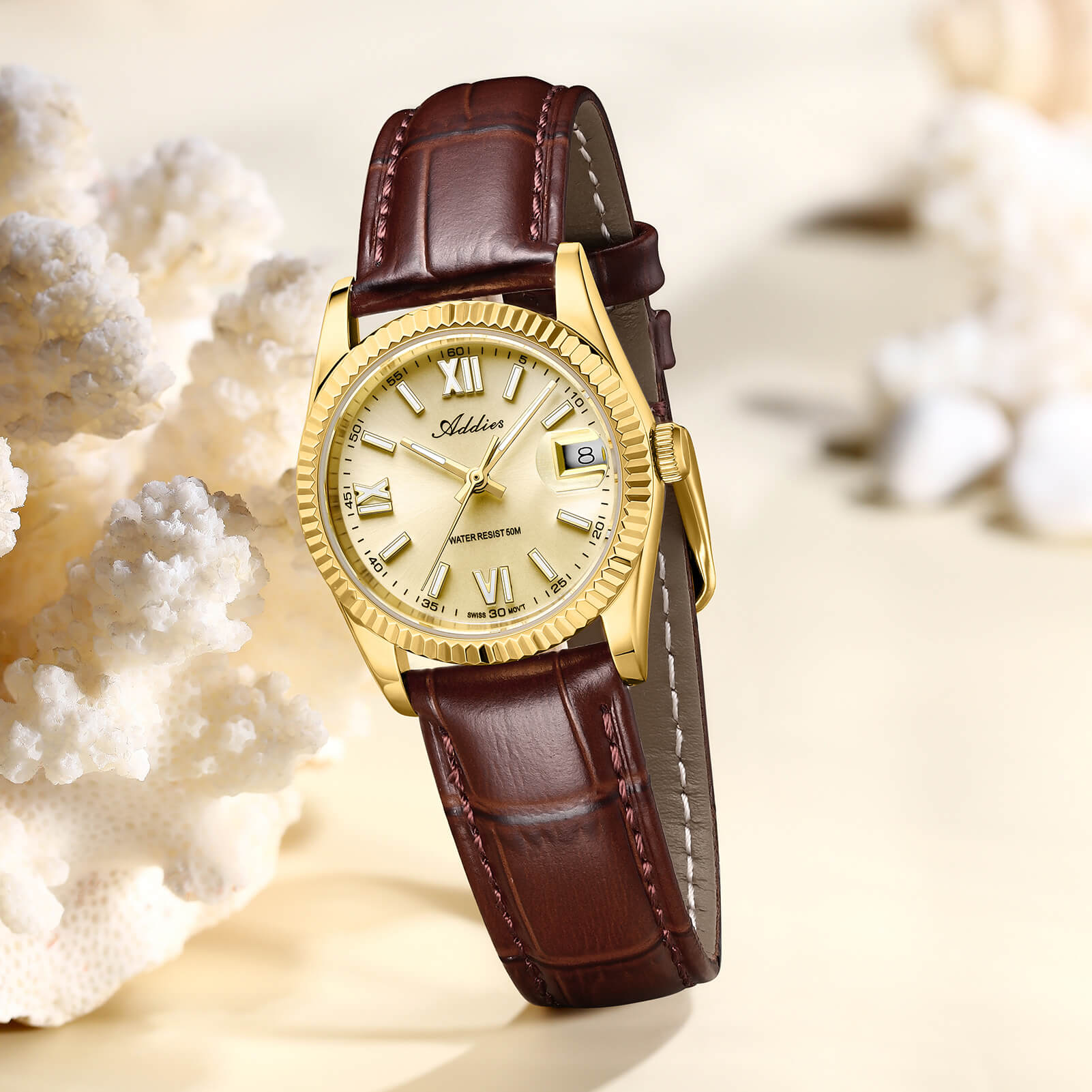 Addies 28mm Women’s Luxury Quartz Watch AW25901