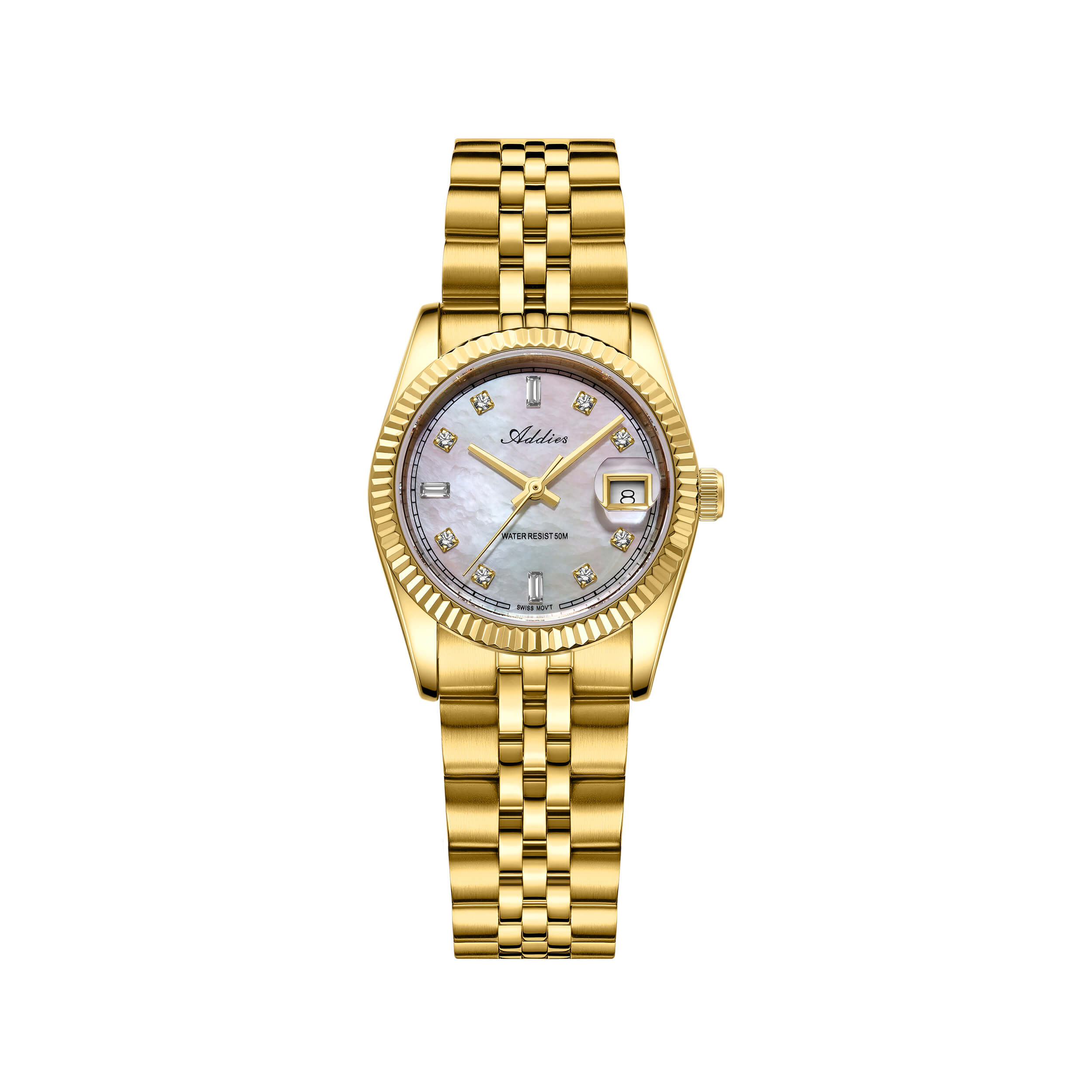 U.S. Warehouse -Addies 28mm Women’s Mop Luxury Quartz Watch AW25905