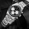 ★India Warehouse★ADDIESDIVE 37mm VK63 Triple-Register Chronograph Watch AD2517