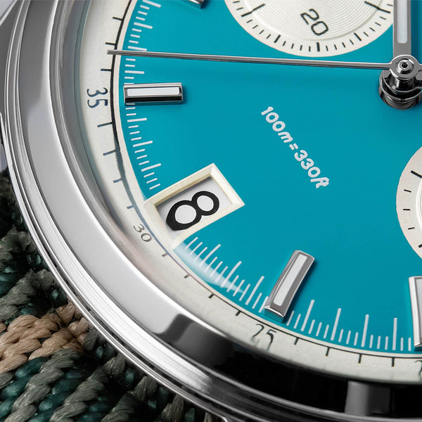 ★New Arrival★ADDIESDIVE 38mm VK64 Chronograph Watch AD2095