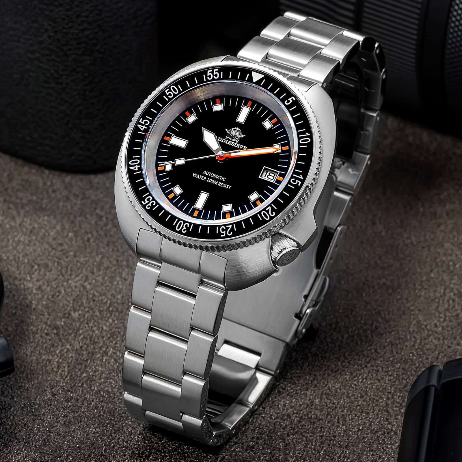 ★SuperDeals★ADDIESDIVE Retro Captain Willard Dive Watch AD2081