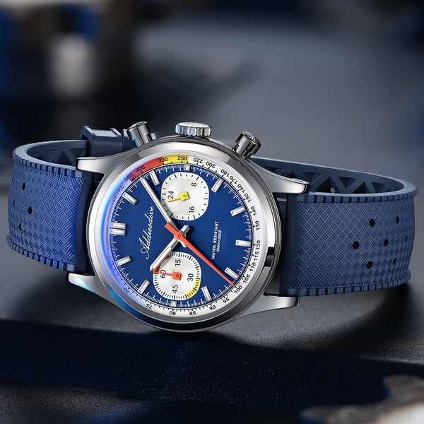 ★New Arrival★ADDIESDIVE 38mm VK64 Racing-Inspired Chronograph Watch AD2529