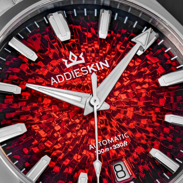 AddiesKIN 38mm Ice Crack Dial Miyota 9015 Men’s Watch K003