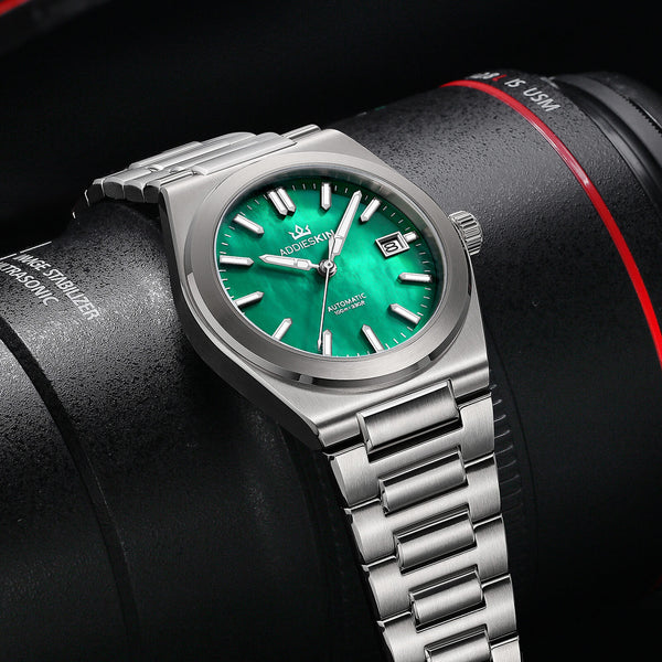 ★Xmas Sale★AddiesKIN 39mm MOP Dial Miyota 9015 Men’s Watch K008